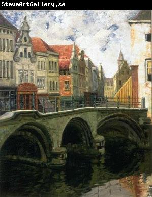 Louis Dewis Bridge in Bruges